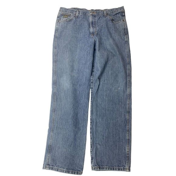 Cinch Denim Jeans Mens Green Label Relaxed Fit MB90530002 Size 40x34 - Picture 8 of 10